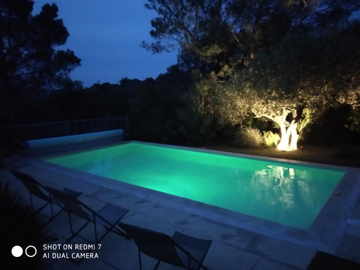 Proche Uzes Petit Gite Avec Grande Cuisine D'Ete Et Piscine Saint-Siffret المظهر الخارجي الصورة